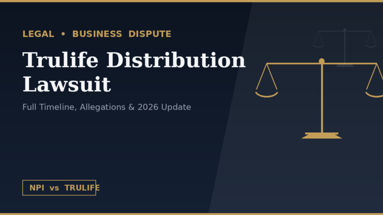 Trulife Distribution lawsuit